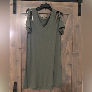 Sanctuary green shirt dress. Size Medium.